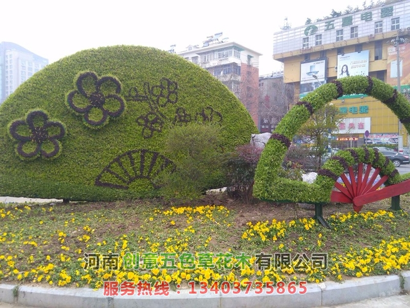 立体花坛
